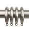 Rod Desyne 10 Decorative Plastic 13 By 4 Inch Eyelet Rings Satin Nickel